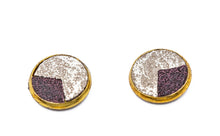 Load image into Gallery viewer, Quadrant Stud Earrings