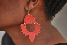Load image into Gallery viewer, Leather Wings Earrings