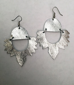 Leather Wings Earrings